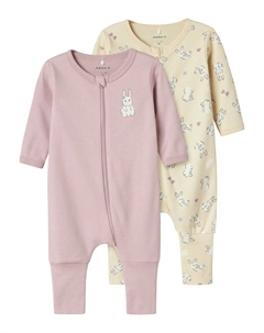 Пижама, цвет Beige/Rose Name it