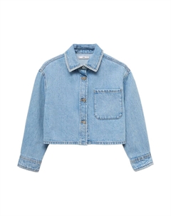 Куртка межсезонная Bruna, светло-синий Mango kids