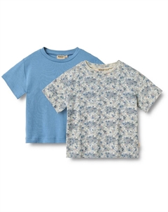 Рубашка, цвет Blue/Grey Wheat