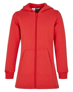 Толстовка с капюшоном на молнии, цвет bright red Urban classics