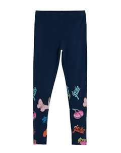 Узкие леггинсы, темно-синий Desigual