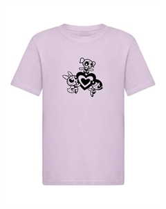 Рубашка The Powerpuff Girls, светло-фиолетовый Merchcode