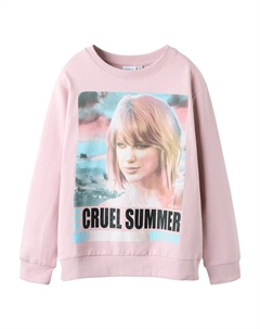 Толстовка NKFFEMMA CELEBRITY ICONS, темно-розовый Name it