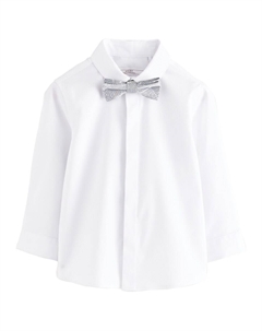 Рубашка на пуговицах классического кроя, белый Next