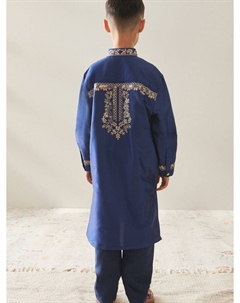 Рубашка на пуговицах классического кроя, темно-синий Next