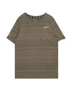 Футболка Performance Miler, оливковый Nike