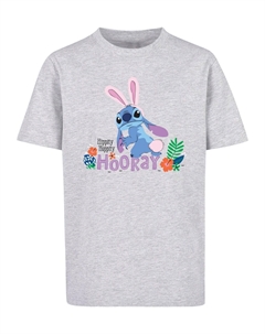 Рубашка Lilo and Stitch - Hippity Hoop Stitch, светло-серый Absolute cult