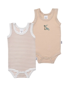 Комбинезон Dinosaurier, бежевый Лилипут