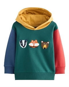 Толстовка, зеленый Next