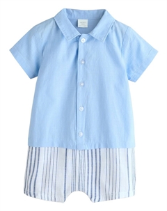 Комбинезон, синий/светло-синий Next