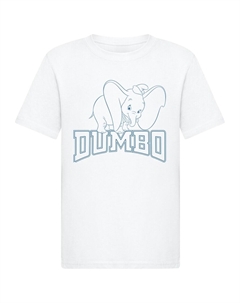 Рубашка Dumbo - Standing Text 2.0, белый Absolute cult