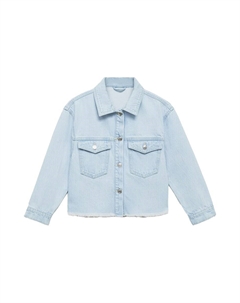 Куртка межсезонная VIOLET, светло-синий Mango kids