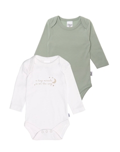 Комбинезон a tiny mitacle is on the way, цвет Green/White Лилипут