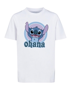 Рубашка Lilo And Stitch - Ohana Circle, белый Absolute cult