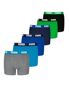 Трусы, цвет Navy/Light blue/Taupe/Grass green Puma