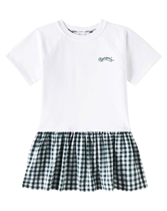 Хлопковое платье Effie, Vert Anglais Bonpoint