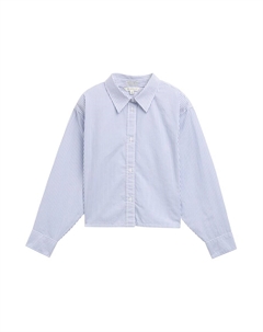 Блуза, небесно-синий Tom tailor