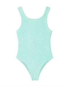 Классический купальник, Metallic Mint Hunza g kids