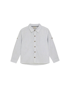 Рубашка на пуговицах классического кроя, белый Minymo®