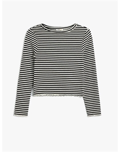 Рубашка, черный/белый Koton