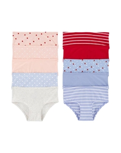 Трусы, цвет Dusty blue/Light grey/Rose/Red Carter`s