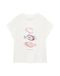 Рубашка, белый Mango kids