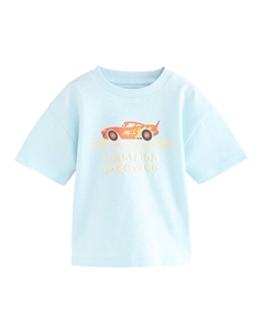 Рубашка Cars Lightning McQueen, светло-синий Next