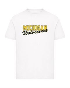 Рубашка Michigan Wolverines, белый Merchcode