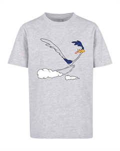 Рубашка Looney Tunes - Road Runner Running, светло-серый Absolute cult