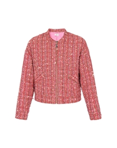 Куртка межсезонная, цвет Magenta/Light pink Izia