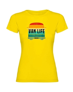 Футболка с коротким рукавом Van Life, желтый Kruskis