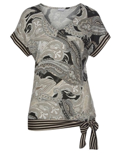 Рубашка, серо-коричневый Lascana