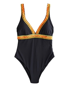 Треугольный купальник, черный Next