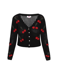 Вязаный кардиган Fashion Look, черный Mymo