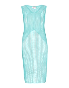 Вязаное платье, зеленый Izia