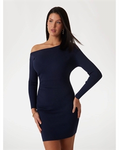 Вязаное платье, темно-синий Guess
