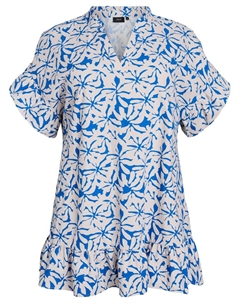 Платье-рубашка Caello, синий Zizzi