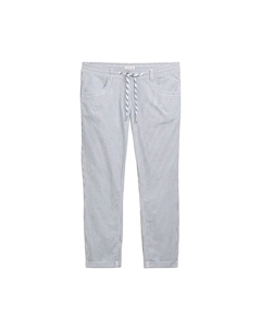 Брюки Tapered Relaxed, белый Tom tailor