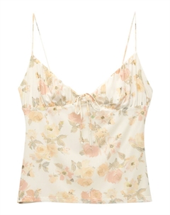 Топ, цвет Light yellow Pull & bear