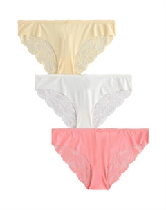 Трусики, цвет Light yellow/Rose/White Next