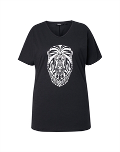 Рубашка, черный Ulla popken