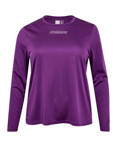 Лонгслив TE Curvy, фиолетовый Hummel