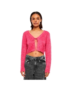 Кардиган Tied Cropped Feather, розовый Urban classics