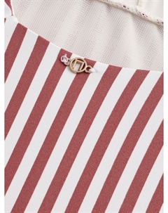 Купальник-футболка, бордовый Next