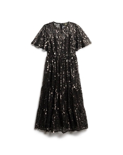 Платье, темно-серый Superdry