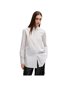 Рубашка с длинным рукавом The Oversize 10268078, белый Hugo