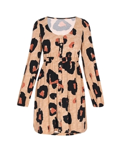 Платье-рубашка Fashion Look, цвет Cognac/Light brown Faina