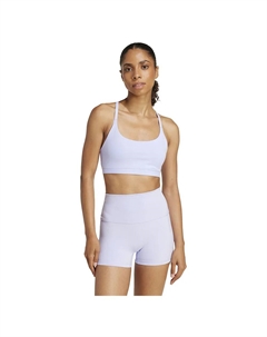 Спортивный бюстгальтер All Me Low Impact Sports Bra, белый Adidas