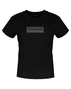 Футболка с коротким рукавом Box, черный Napapijri