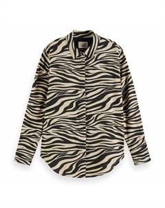 Рубашка с длинным рукавом 176324, коричневый Scotch&soda